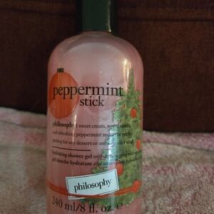Philosophy Peppermint Stick Shower Gel - Pink